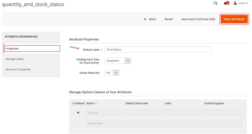 How to Add Stock Status Column in Product Grid in Magento 2