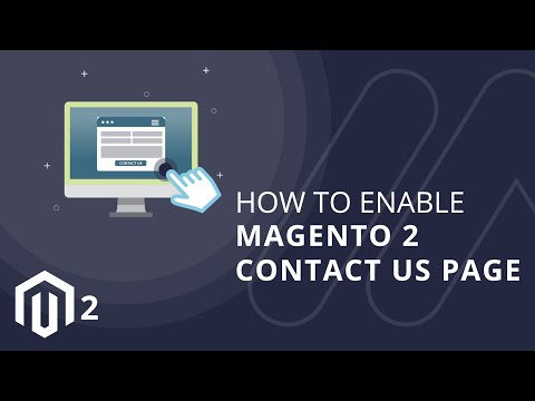 How to Enable Magento 2 Contact Us Page 1