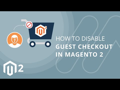 How to Disable Guest Checkout in Magento 2 1