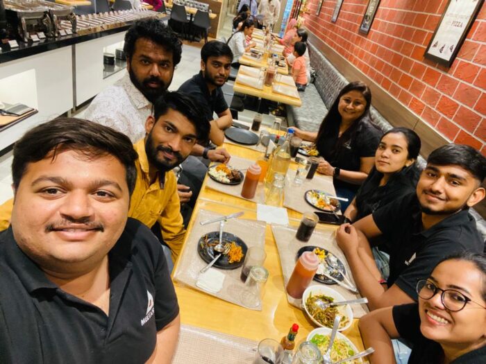 Meet Magento India 2022 Lunch at Meetanshi