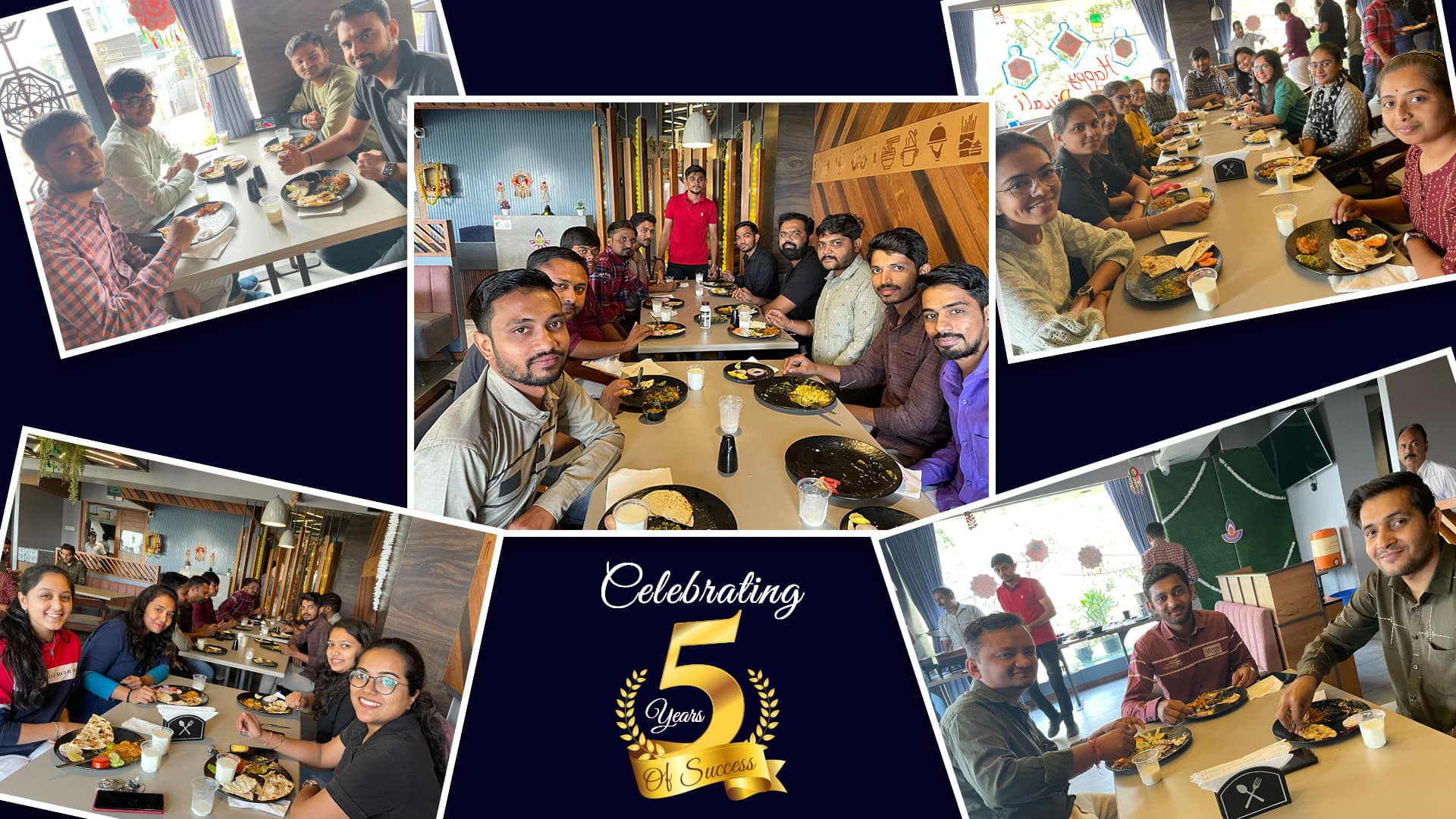 Team Lunch on 5th Meetanshiversary