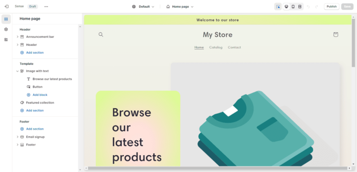 Edit Shopify Theme