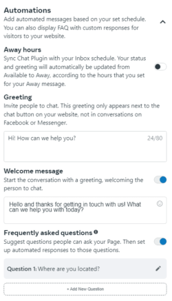 How to Customize Shopify Facebook Chat button