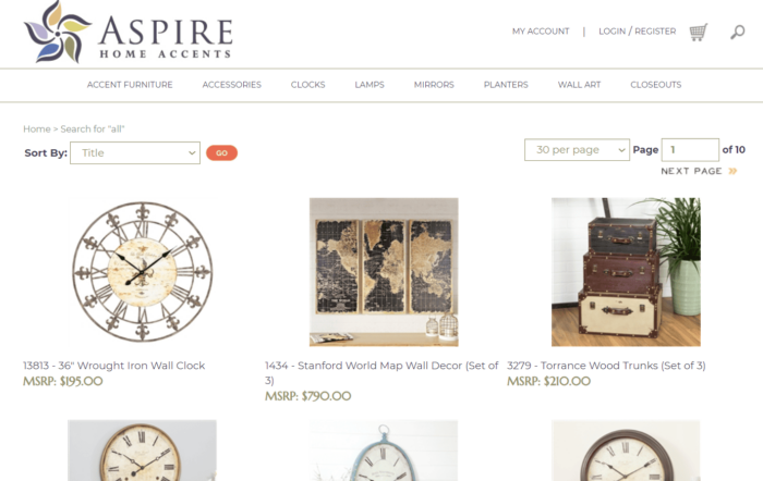 Aspire home decor - best usa dropshipping suppliers