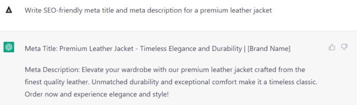Write Meta Title & Description Using Magento 2 ChatGPT