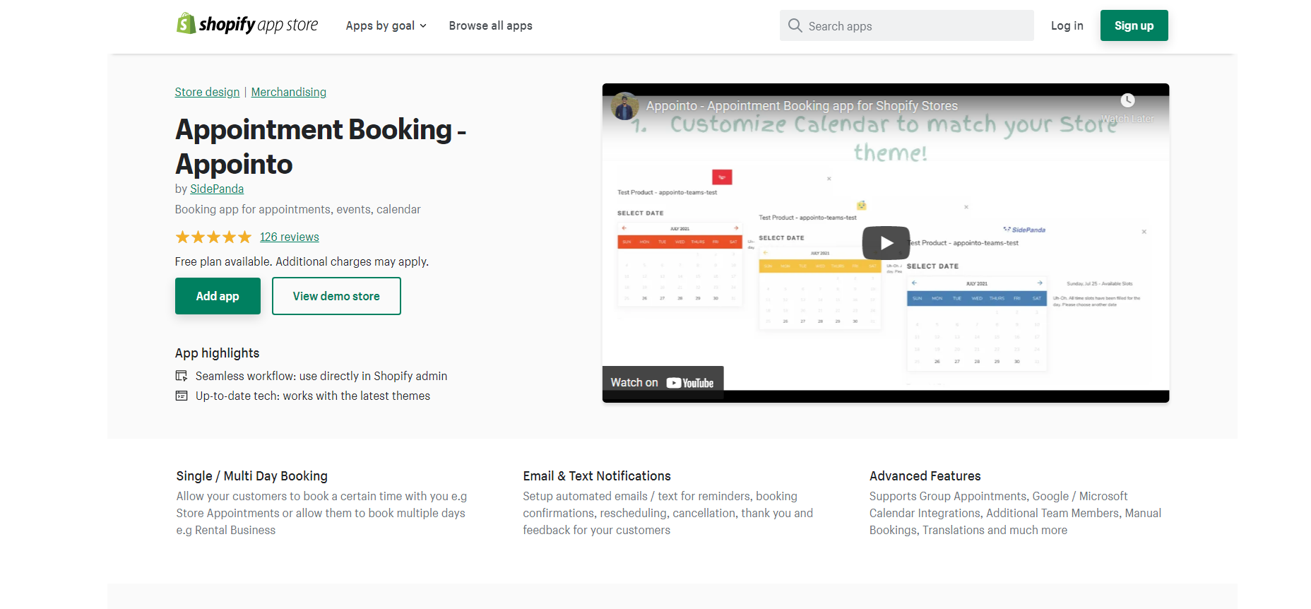 Appointment Booking - Appointo - Shopify App for Traffic