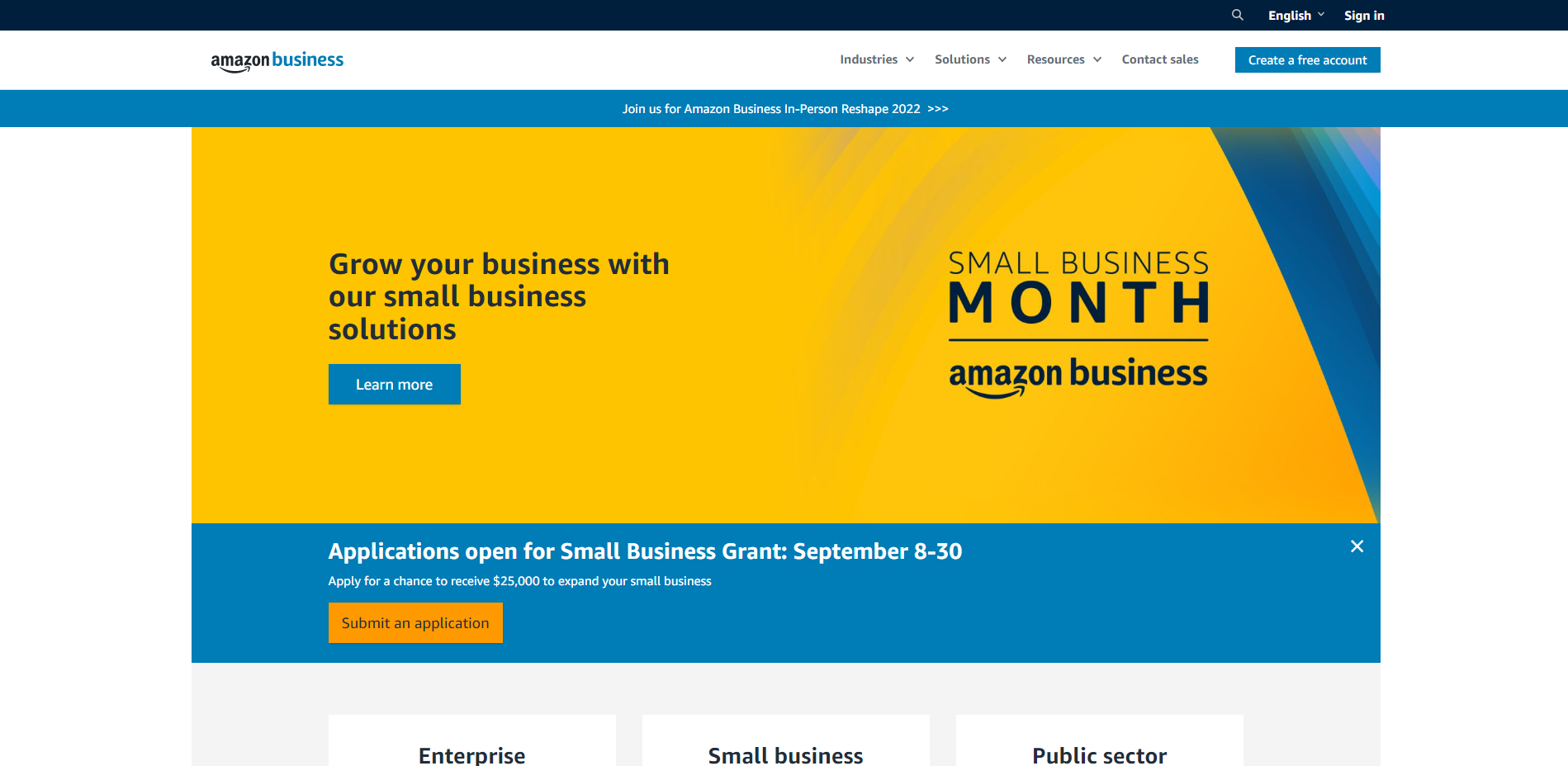 Amazon Business B2B Store