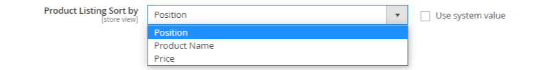 Product Listing Sort by in product listing in Magento 2