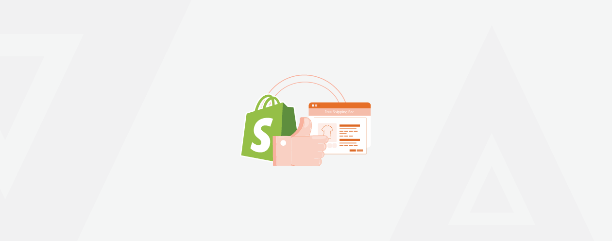 best Shopify apps for free shipping bar