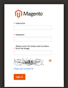 CAPTCHA enabled for the magento 2 admin login