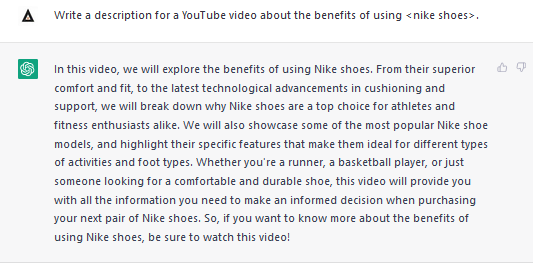 Generate SEO Optimized YouTube Descriptions Using ChatGPT
