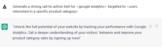 Write CTAs Using ChatGPT for SEO