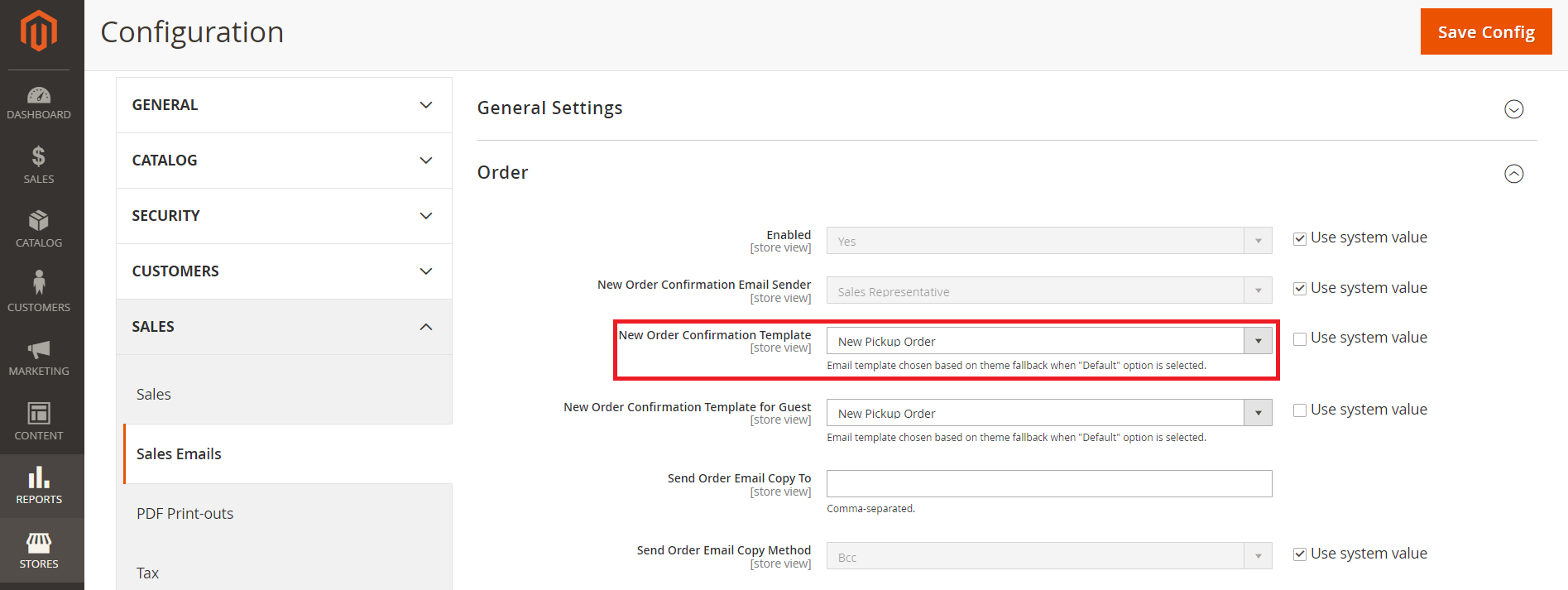 Check Order Confirmation Email in Magento 2