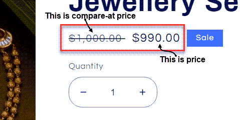 Price vs Compare at Price in Shopify