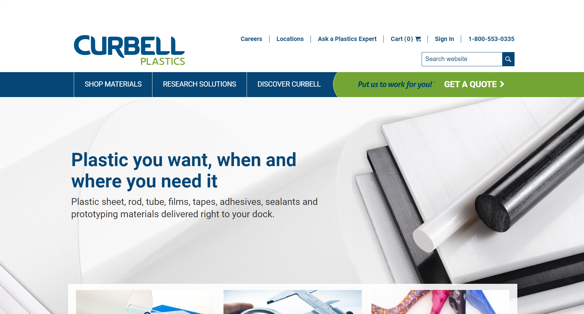 Curbell Plastics - The B2B eCommerce Company