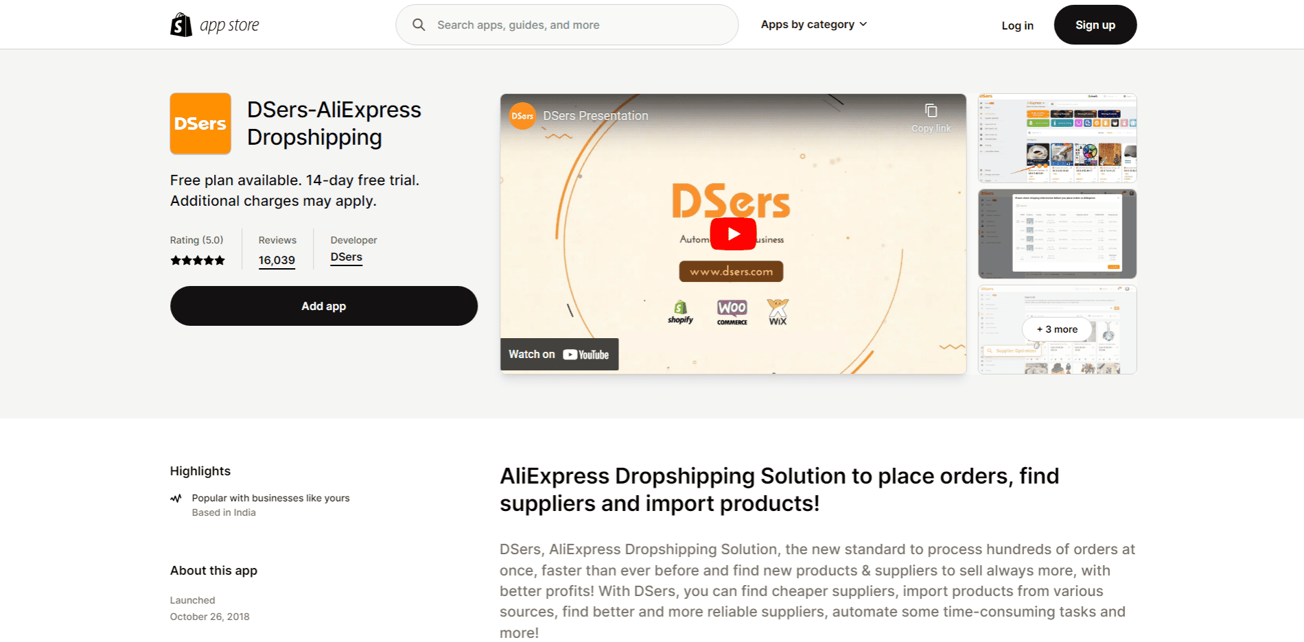 Dsers Aliexpress Dropshipping - the best shopify app to install