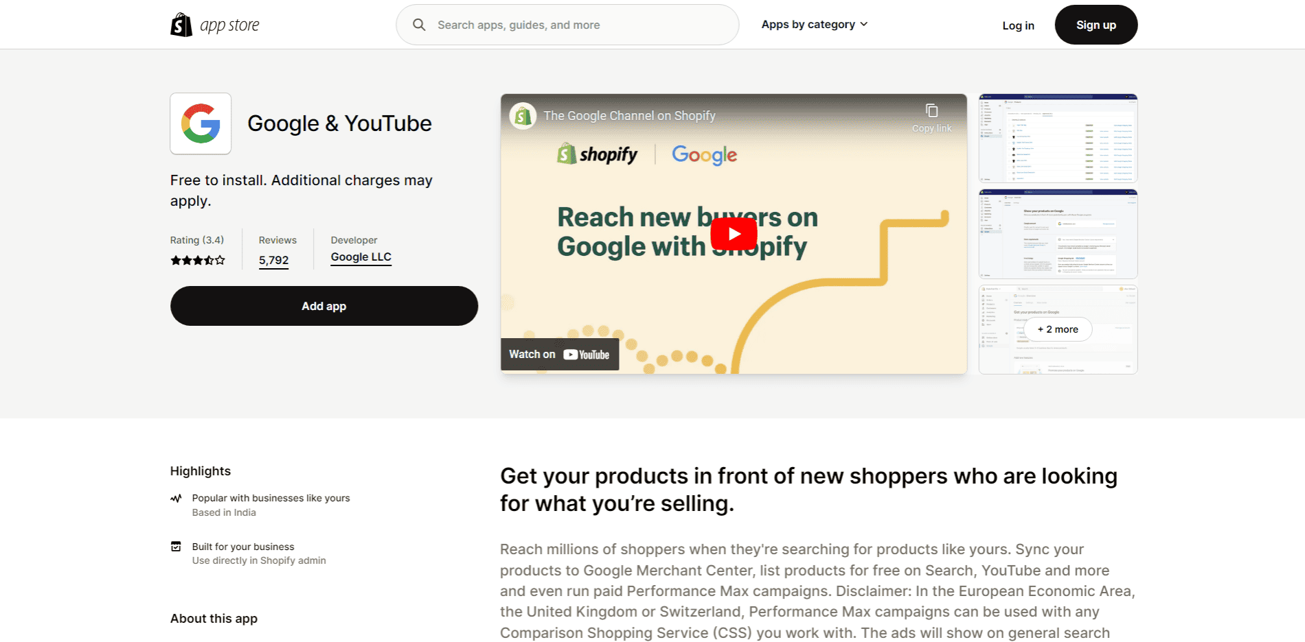 Google Youtube app - must have shopify apps