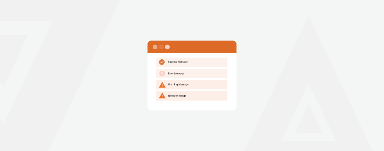 How To Display Error, Success, & Warning Message In Magento 2