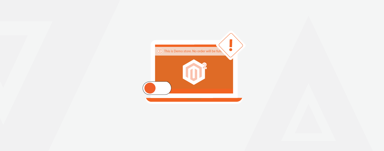 How to Enable/Disable Demo Store Notice in Magento 2