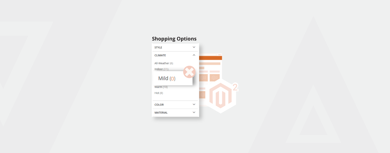 How to Remove Filterable Attribute Values with 0 Products from Magento 2 Layered Navigation