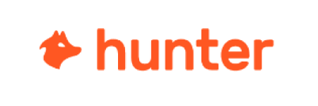 Hunter.io logo - best email marketing tools