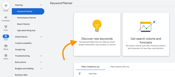 Google Keyword Planner