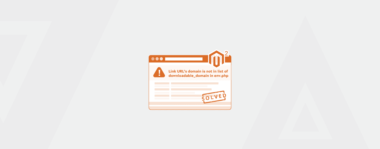Link URL's Domain Error in Magento 2