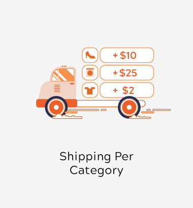 Magento 2 Shipping Per Category Extension