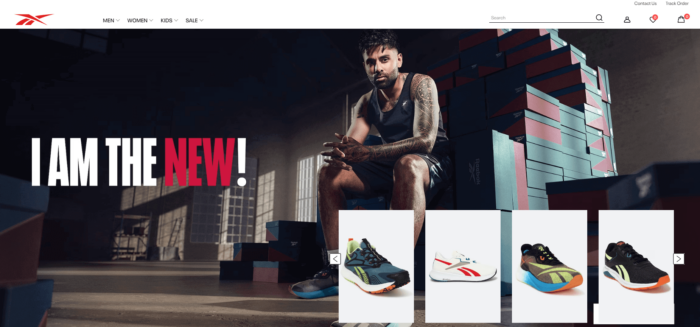 Reebok - Example of content marketing 