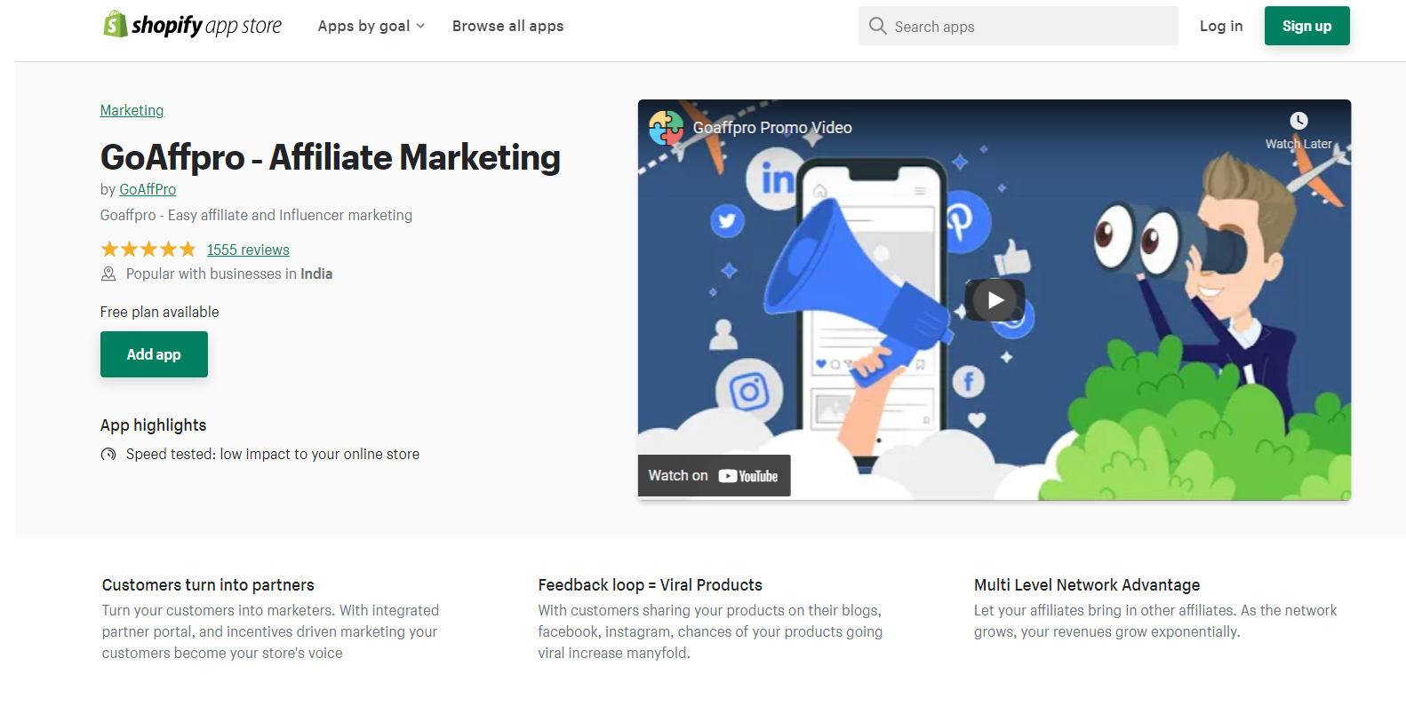 GoAffpro - Affiliate Marketing - Shopify Affiliate App