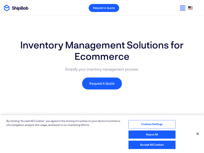 Shipbob top inventory management software