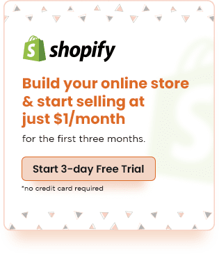 Build your online store and start selling online on Shopify.