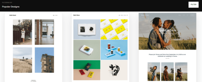 Squarespace templates