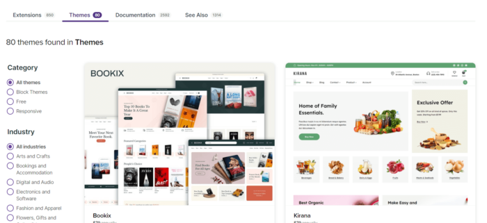 WooCommerce themes