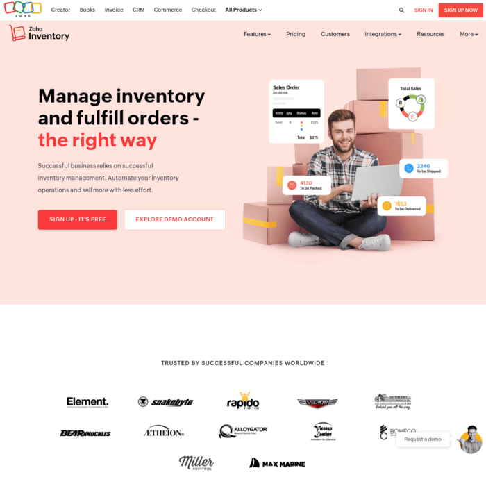 Zoho Inventory