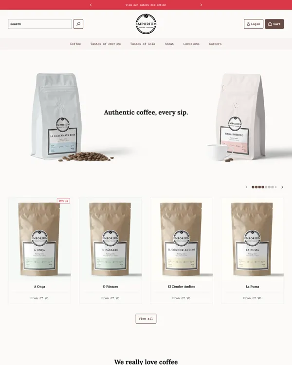 Emporium - best shopify theme for custom products