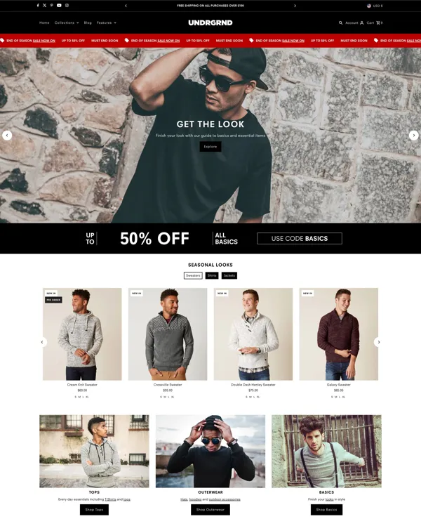 Fashionopolism - shopify theme for print on demand store