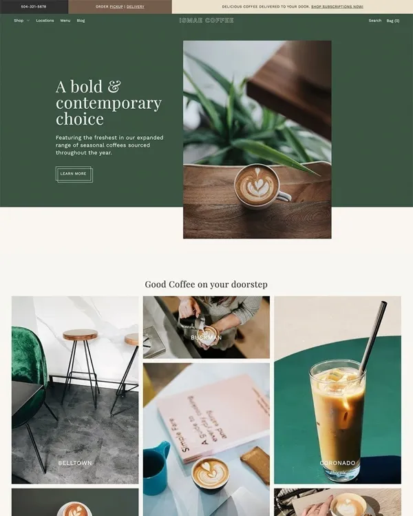 Foodie - shopify themes small inventory