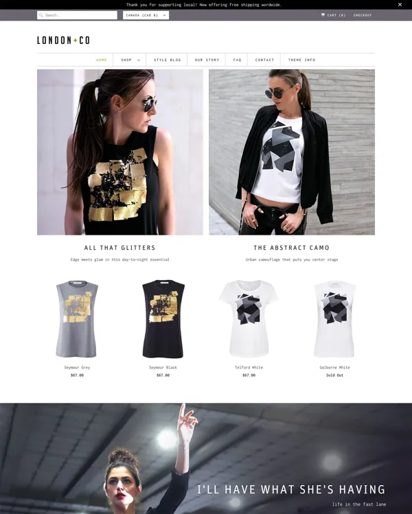 Responsive - shopify theme